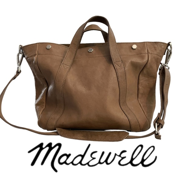 Madewell Handbags - MADEWELL Stockholm Leather Satchel Bag